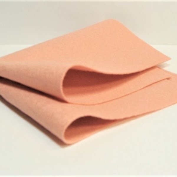 Wool Blend Felt Sheet in color BLUSHING BRIDE Merino Wool Blend Felt National Nonwovens, felt fabric