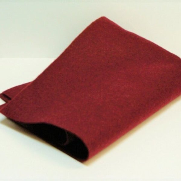 Wool Blend Felt Sheet Color is BURGANDY Merino Wool Blend Felt National Nonwovens, crafting, needle craft, embroidery