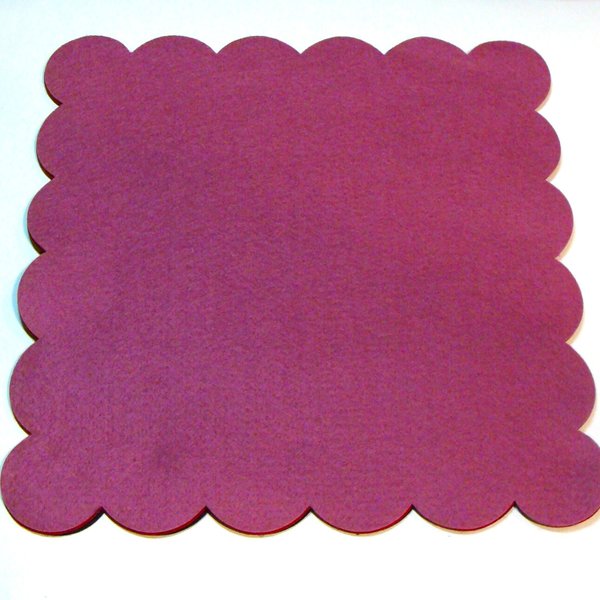 Die Cut Felt Oval/Circle//Scallop Square/Scallop Circle /-U Choose Color-Wool Blend Felt National Nonwoven Felt Colors